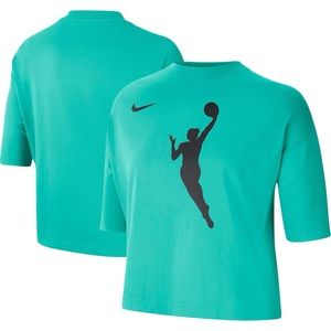 WNBA Nike Women's Logowoman Cropped Boxy T-Shirt